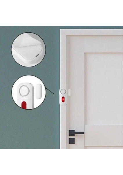 Kapı ve Pencere Alarmı Çok Fonksiyonlu Çok Işlevli Hırsızlık Anti Alarm Kablosuz Uzaktan Kumanda Kapı Sensörü Alarmı 130DB Kapı Sensörü (Yurt Dışından) modelleri