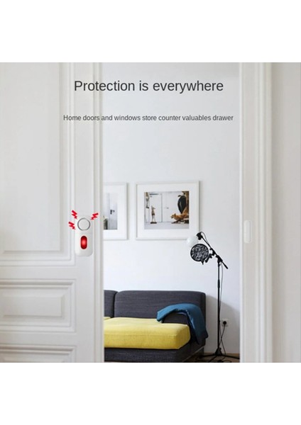 Kapı ve Pencere Alarmı Çok Fonksiyonlu Çok Işlevli Hırsızlık Anti Alarm Kablosuz Uzaktan Kumanda Kapı Sensörü Alarmı 130DB Kapı Sensörü (Yurt Dışından) indirimleri