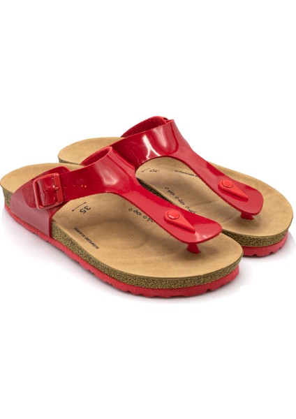 Hola Kadın Terlik Kırmızı 35/40 indirimleri