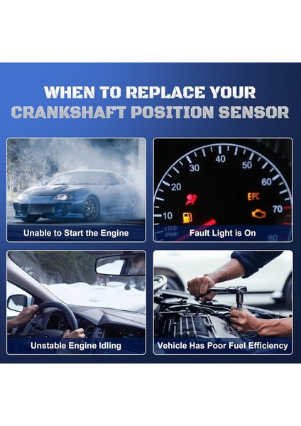 2pcs Ford F150 F250 F350 E150 E350 Explorer Mustang Expedition Taurus Için 2pcs Eksantrik Mili Konum Sensörü 1W7Z6B288AB Yerine Taurus (Yurt Dışından) modelleri