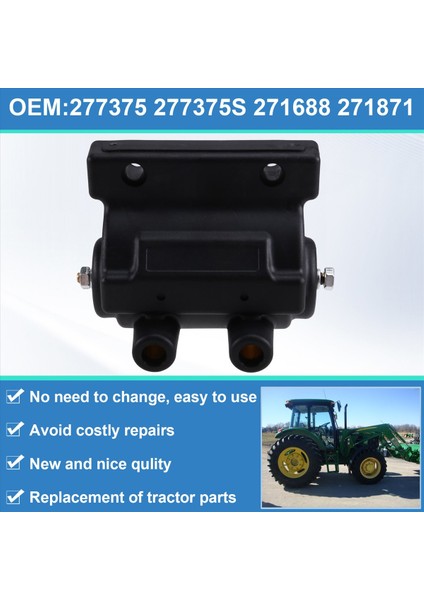 277375 Kohler Için Araç Ateşleme Bobini K482 K532 K582 K482S K662 KT17 KT19 277375-S 271688 271871 (Yurt Dışından) indirimleri
