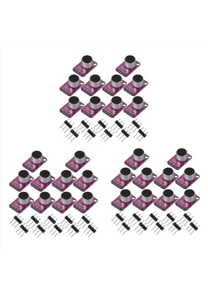 30 Pcs Elektret Mikrofon Amplifikatörü Ayarlanabilir MAX4466 Modül Mikrofon Preampikatörü Arduino Için Mor Breakout Tahtası (Yurt Dışından)