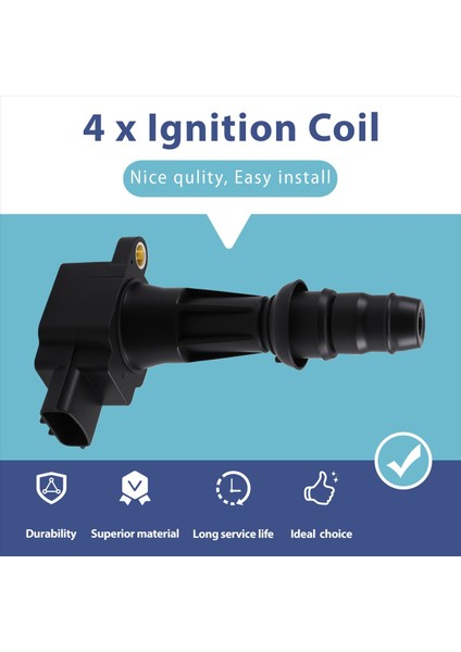 Isuzu Frr 4hv1 Için Uyumlu 4 Ateşleme Paketi Seti 8-98089596-0 8980895960 (Yurt Dışından) indirimleri