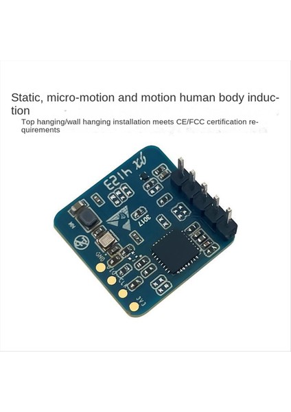 LD2410S Hareket Algılama Radar Sensörü Modülü 24GHZ Insan Varlığı Radar Sensörü Akıllı Ev Için (Yurt Dışından) fırsatları