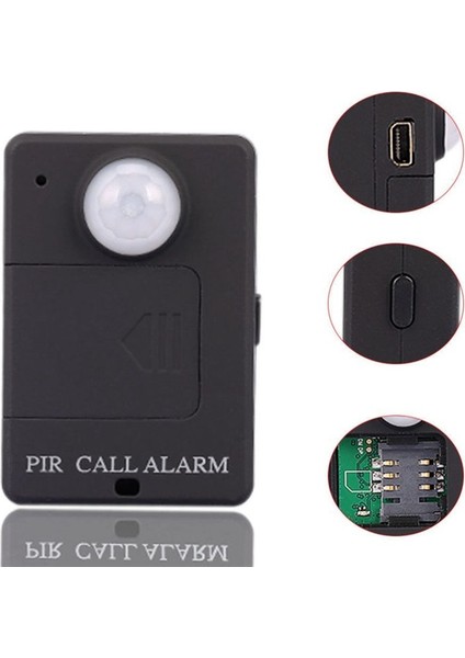 Mini Gsm Pır Alarm Hareket Sensörü Alarm Kızılötesi Kablosuz Gsm Alarmı Ab Fişi ile Hırsızlık Karşıtı Hareket Dedektörü (Yurt Dışından) modelleri