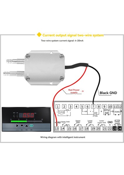 4-20MA Basınç Farkı Verici Mini Basınç Diferansiyel Sensörü Için Yüksek Duyarlılık Temiz Oda (Yurt Dışından) fırsatları