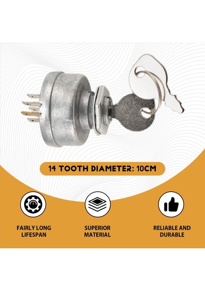 5 Pıne Kontak Başlangıç Anahtarı Araçları Traktör Biçme Makinesi Mtd Için Anahtar Evrensel 725 0267 925-0267 (Yurt Dışından) fırsatları