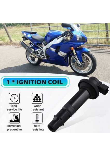 Yamaha Için Ateşleme Bobini Yzf-R6 1999 2000 2001 2002 5EB-82310-00-00 Yzf R6 (Yurt Dışından) fırsatları