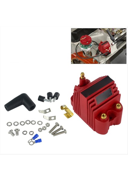 Evrensel Araba E-Çekirdekli 12V Ateşleme Bobini Konektör Aksesuarları ile Elektrik Bobini (Yurt Dışından) modelleri
