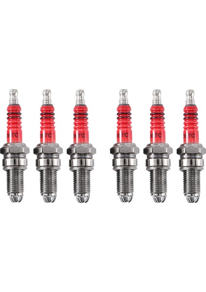 6pcs D8TC 3 Elektrot Buji Cg 125 150 200CC Motosiklet Scooter Atv Quads Için 3 Elektrotlu Yarış Buji (Yurt Dışından)
