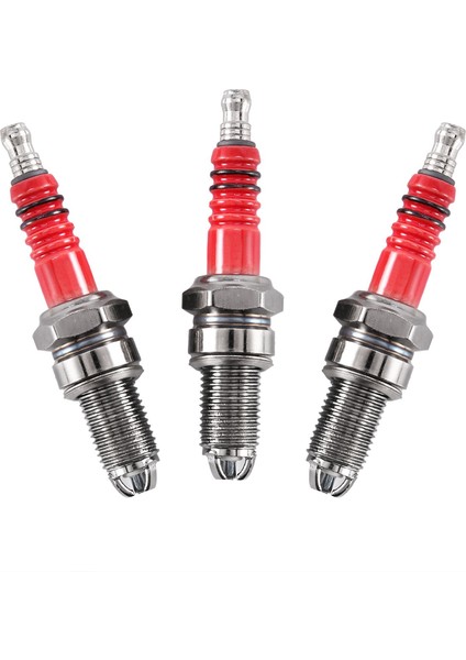 6pcs D8TC 3 Elektrot Buji Cg 125 150 200CC Motosiklet Scooter Atv Quads Için 3 Elektrotlu Yarış Buji (Yurt Dışından) fiyatları