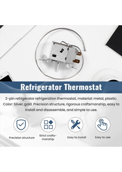 WPF22A 2pin Buzdolabı Soğutma Termostat W 30CM Metal Kablosu (Yurt Dışından) indirimleri