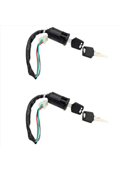 50CC 110CC 125CC 250CC Dörtlü Kir Bisiklet Atv Için 2x 4 Tel Kontak Anahtarı Anahtarı (Yurt Dışından)