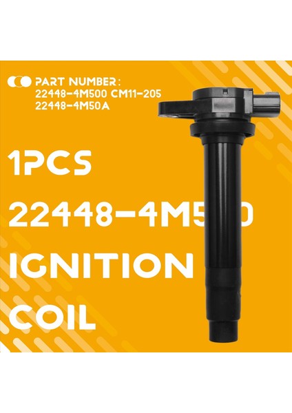 22448-4M500 Nissan Primera Almera Sentra Için Araç Ateşleme Bobini CM11-205 22448-4M50A 224484M500 Otomatik Aksesuarlar (Yurt Dışından) fırsatları