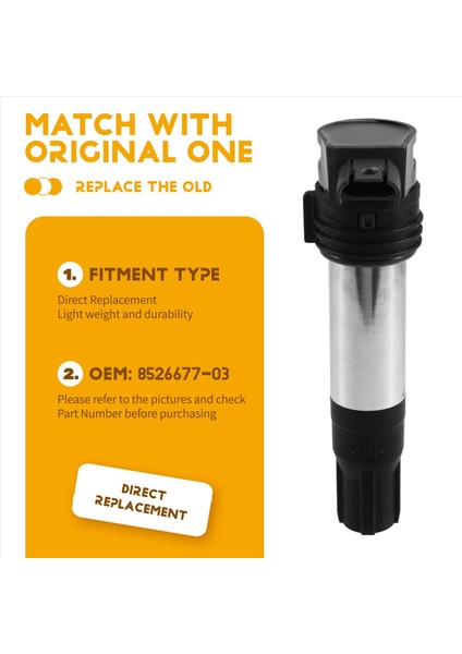 Motosiklet Ateşleme Bobini 8526677-03 8526677-02 Bmw R1200RS R1200GS R1200RT Motosiklet Aksesuarları (Yurt Dışından) indirimleri