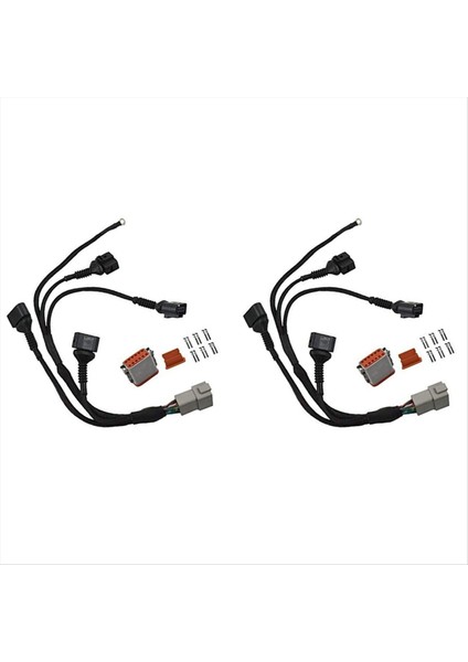 2pcs 1 8t Ateşleme Kablo Demeti 1997-2006 Tt A4 Quattro Golf Jetta Passat Beetle 1 8l Turboşarj (Yurt Dışından)