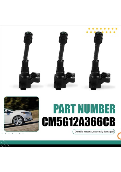 3pcs Ford Focus Iıı 1 0 2012 Için Ateşleme Bobini 1 0 2012- Ecosport Fiesta Vi Mondeo V C-Max Iı 1 0 2012-2019 Transit CM5G12A366CB (Yurt Dışından) indirimleri