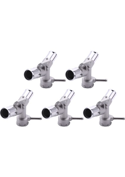 5x Alüminyum Motor Dolgu Dolgu Boyun Soğutucu Termostat Gövde Toyota Için Su Borusu Yariz Belta Vios Vitz (Yurt Dışından)