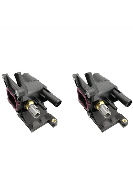 2x Mazda Için Sensörlü Yeni Termostat Motor Soğutucu Su Çıkışı 3 5 6 2006-2013 2 0l-L4 Ford LF941517Z (Yurt Dışından)