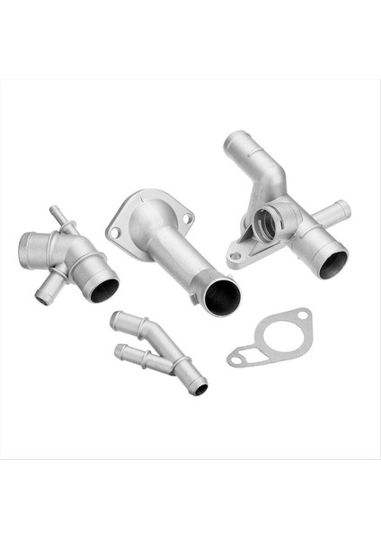 5pcs Set 06A121132A Vw Mk4 Için Değiştirme 1 8t Tt Alüminyum Soğutucu Flanş Yükseltme Kiti Motor Soğutma Soğutucu (Yurt Dışından) fiyatları