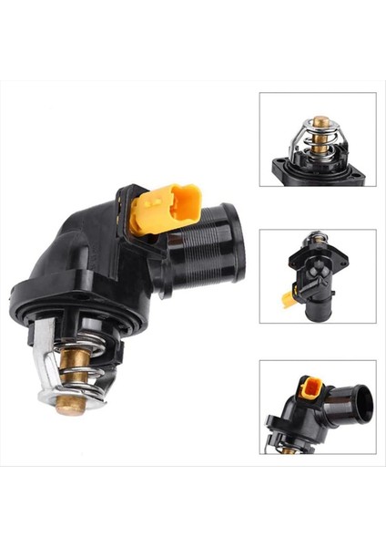 9650926280 1336Z2 Otomotiv Parçaları Motor Soğutucu Termostat Peugeot Ikiper Için Termostat Muhafazası 206 207 1007 Citroen C2 C3 (Yurt Dışından) modelleri