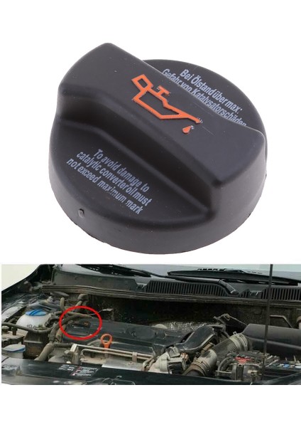 Golf Için Motor Yağı Dolgu Kapağı Jetta Passat Beetle A4 A6 A8 Tt 026103485 06B103485B 06B103485C 026103485A (Yurt Dışından) fırsatları