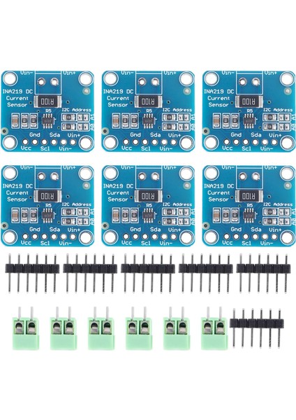 6pc MCU-219 INA219 I2C Bi-Yönlü Dc Akım Güç Kaynağı Sensörü Modülü Breakout 3-5V SOT23 (Yurt Dışından)