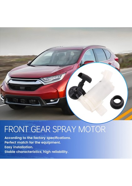 Honda Cr-V Odyssey Civic Fit 76846TF0003 Için Ön Cam Yıkayıcı Pompası Yıkama Motoru (Yurt Dışından) fırsatları