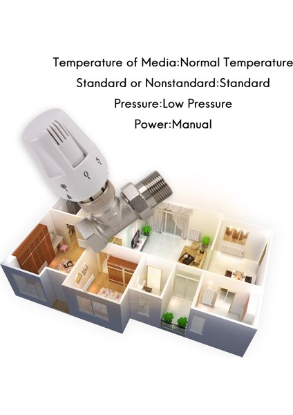 3/4inch Pirinç Termostatik Radyatör Vanası Düz Tip DN20 Otomatik Sıcaklık Kontrol Vanası Zemin Isıtma (Yurt Dışından) fırsatları