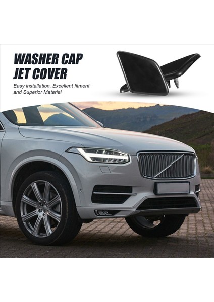 Volvo XC90 2007-2014 Için L+R Yan Far Tamponu Yıkama Kapağı Kapağı (Yurt Dışından) fırsatları