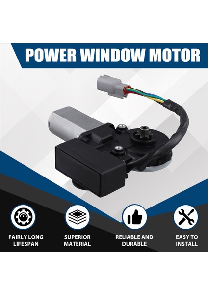 85720-60130 Toyota Land Cruıser Lexus Lx 470 1998-2007 8572060130 Için Araba Ön Sol Elektrikli Pencere Motoru (Yurt Dışından) fırsatları