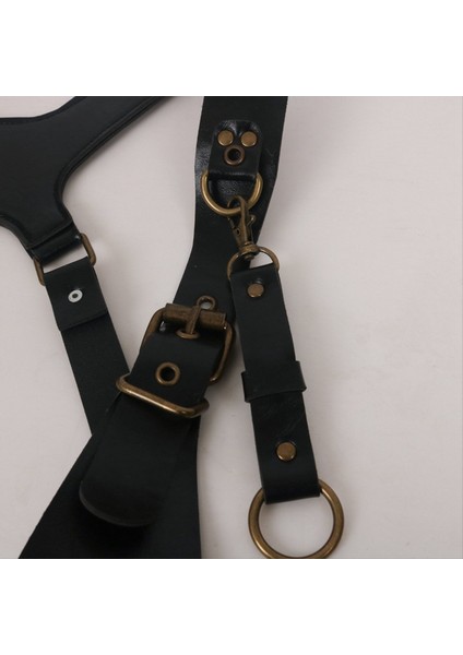 Retro Omuz Çantası Cüzdan Koltuk Altı Çantası Steampunk Bisiklet Motosiklet Taşınabilir Cep Telefonu Alet Çantası Kahverengi (Yurt Dışından)