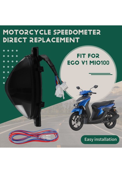 Yamaha Ego Için V1 MIO100 Renk Film Mio Amore Motosiklet Enstrümanı Motosiklet Hız Göstergesi (Yurt Dışından) fırsatları