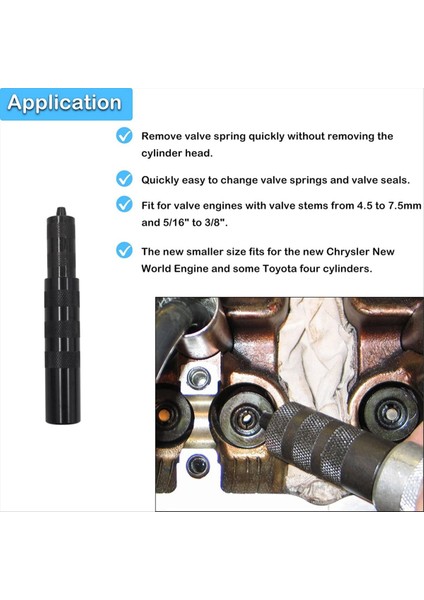 36050 Valf Keeper Sökücü Montajcı Kiti Valf Yayı Kompresör Tutucu Aracı 4 5mm Ila 7 5 mm ve 5/16 Inç Ila 3/8in (Yurt Dışından) indirimleri