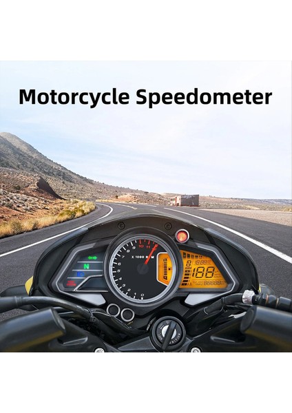 Bajaj Pulsar 200NS Kilometre Sayacı Için Motosiklet Hızölçer Dijital Takometre (Yurt Dışından) modelleri