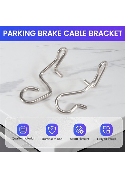 Land Rover Discovery Için 1 Çift Park Freni Kablosu Braketi 3/4 Range Rover Sport SPU500040 SPU500050 5H222N726AA (Yurt Dışından) indirimleri