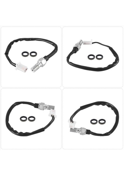 Motosiklet Hidrolik Fren Işık Basınç Anahtarı Banjo Cıvatası M10 Honda Kawasaki Yamaha Nissan Atvs M10 1mm Için (Yurt Dışından)