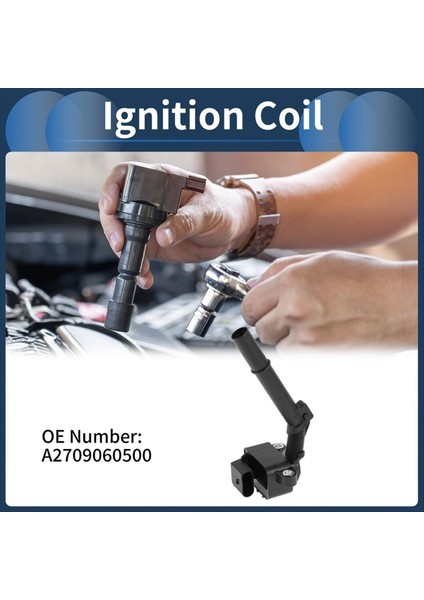 Ateşleme Bobini Yüksek Voltaj Paketi A2709060500 A2709060100 Mercedes-Benz W176 A180 A200 W246 W242 B180 B200 (Yurt Dışından) modelleri