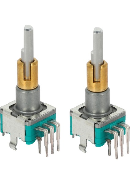 2x EC11EBB24C03 Çift Eksenli Kodlayıcı Anahtar 30 Konumlandırma Numarası 15 Darbe Noktası Tutucu 25MM (Yurt Dışından)