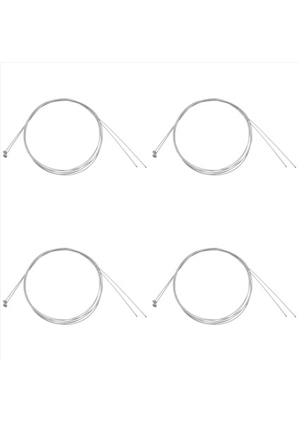 4x Ön Bisiklet Fren Kablosu Kablosu Bisiklet Bisikleti Için 2 Pcs (Yurt Dışından)
