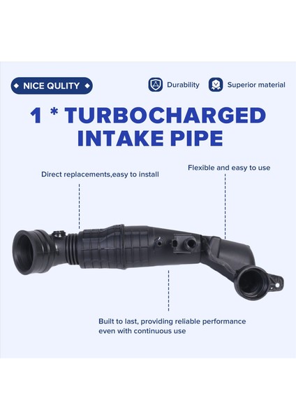 9834290280 YL01389680 Peugeot 2008 Için Araç Turboşarjlı Emme Borusu 1 2 Thp Citroen EB2ADTS (Yurt Dışından) fırsatları