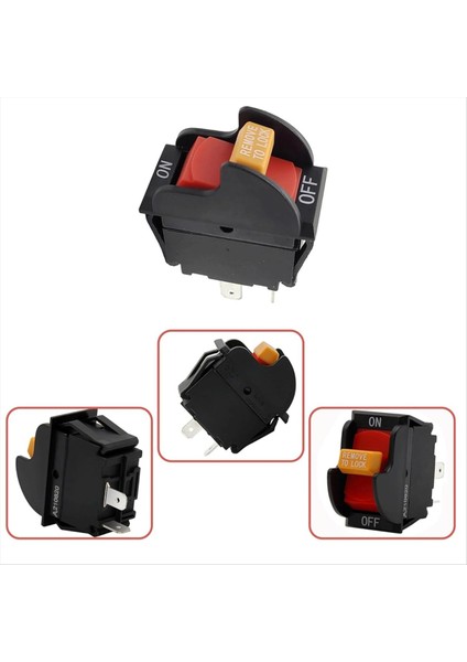 Delta/ryobi Masa Testereleri Için SW7B Off Geçiş Anahtarı 2 Çatal Delta 489105-00 46023 Anahtar Için Matkap Baskısı (Yurt Dışından) fiyatları