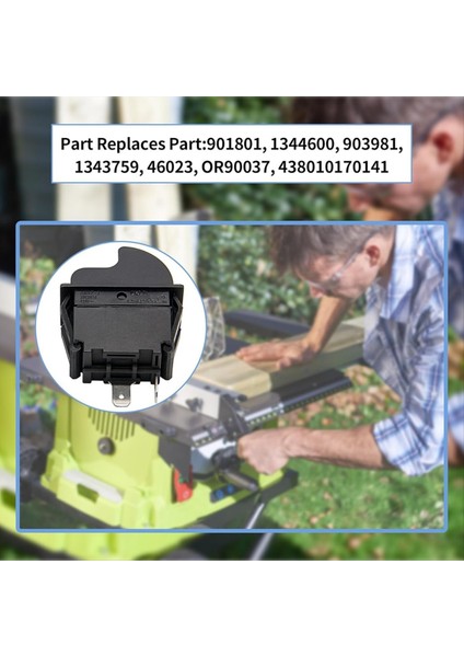 Delta/ryobi Masa Testereleri Için SW7B Off Geçiş Anahtarı 2 Çatal Delta 489105-00 46023 Anahtar Için Matkap Baskısı (Yurt Dışından) fırsatları