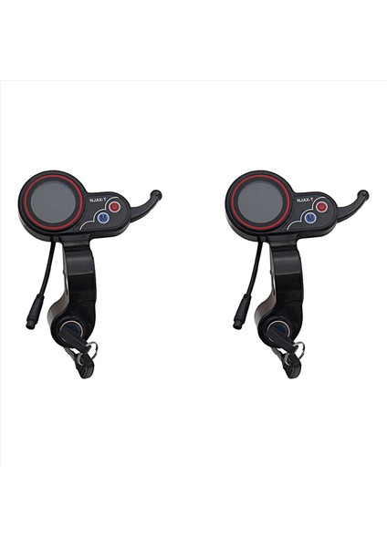 Njax-T Gaz Geri Kilitli LCD Ekran Ölçer Için 2x Anahtar Anahtarlı Ekran Ölçer Ayarlanabilir Hızlandırıcı 6 Pin (Yurt Dışından)