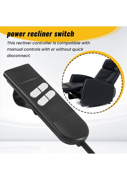 Elektrikli Sofa Uzaktan Değiştirme 5 Pin 4 Düğme Güç Rekliner Okın Lımoss Gücü Gücü Yeniden Değişim (Yurt Dışından) indirimleri