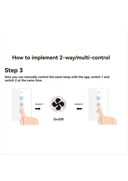 Wifi Akıllı Tavan Fan Anahtarı Akıllı Yaşam/tuya Uygulama Kontrolü Kablosuz Uzaktan Kontrol Adımsız Hız Fan Anahtarı Abd Sürüm A (Yurt Dışından)