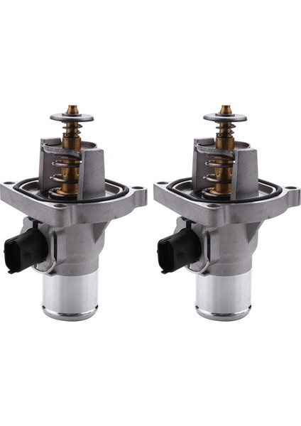 Chevrolet Için 2x Termostat Cruze Aveo Orlando Trax Fiat Croma Vauxhall Opel Astra Zafira Signum Vectra Insignia (Yurt Dışından)