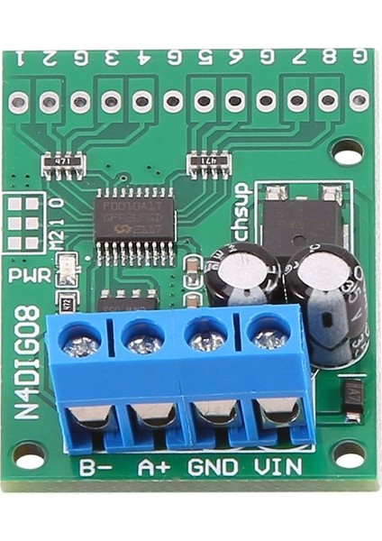 8ch Giriş/çıkış Dijital Anahtar Ttl Lvttl Cmos RS485 Io Kontrol Modülü Modbus Rtu Plc Rölesi Için Kart (Pın Yok) (Yurt Dışından) modelleri