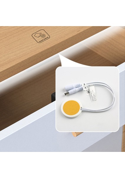 Ahşap Panel LED Dokunmatik Sensör Dimmer Anahtarı Gizli Anahtar LED Şerit Beyaz Için (Yurt Dışından) indirimleri