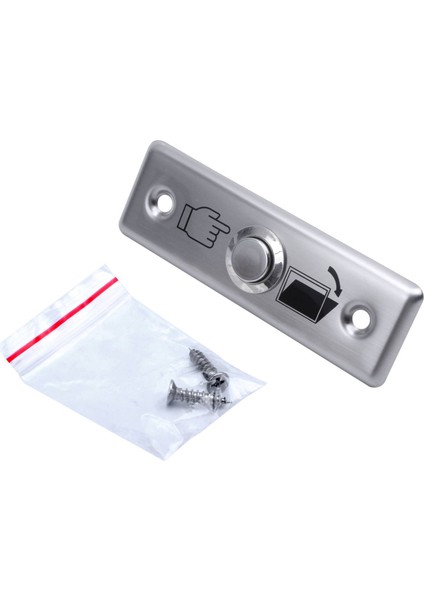 2x Çelik Kapı Çıkış Sürümü Push Düğmesi Ana Anahtar Erişim Kontrolü M1L3 (Yurt Dışından) fiyatları